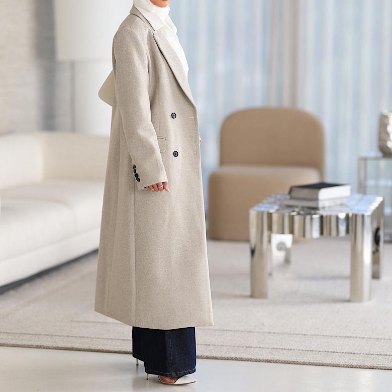 Long winter jacket